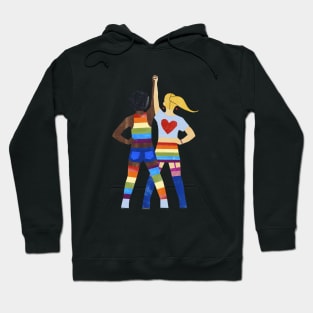 Gay Pride: Ladies Hoodie